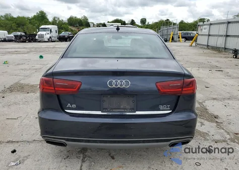 2016 Audi A6 Premium Plus z USA, uszkodzony, nr VIN WAUFGAFC4GN143766